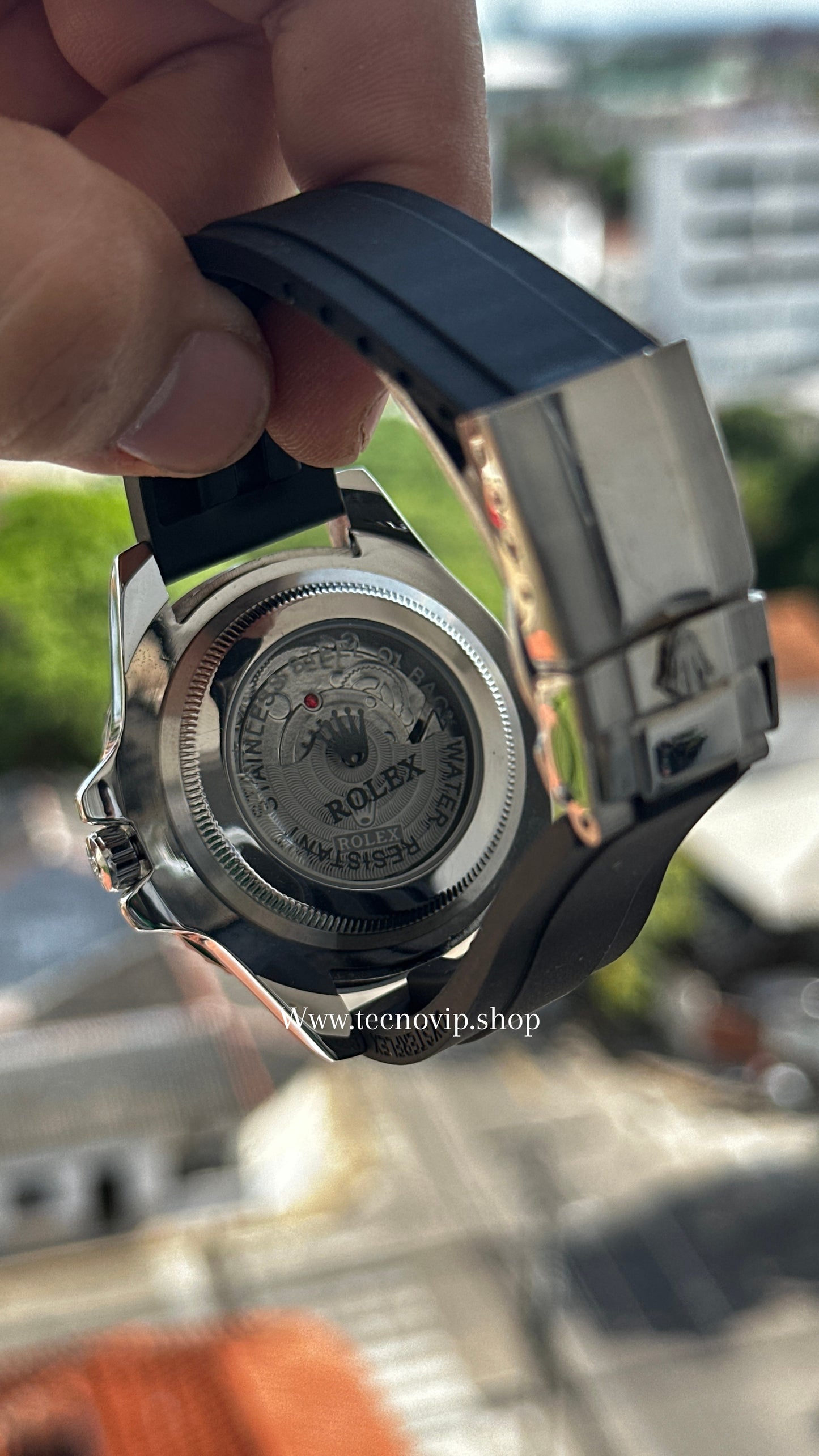 ROLEX YACHT-MASTER OYSTERFLEX WHITE SEMIAUTOMÁTICO