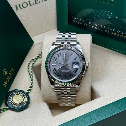 ROLEX DATEJUST WIMBLEDON FULL SET AAA+