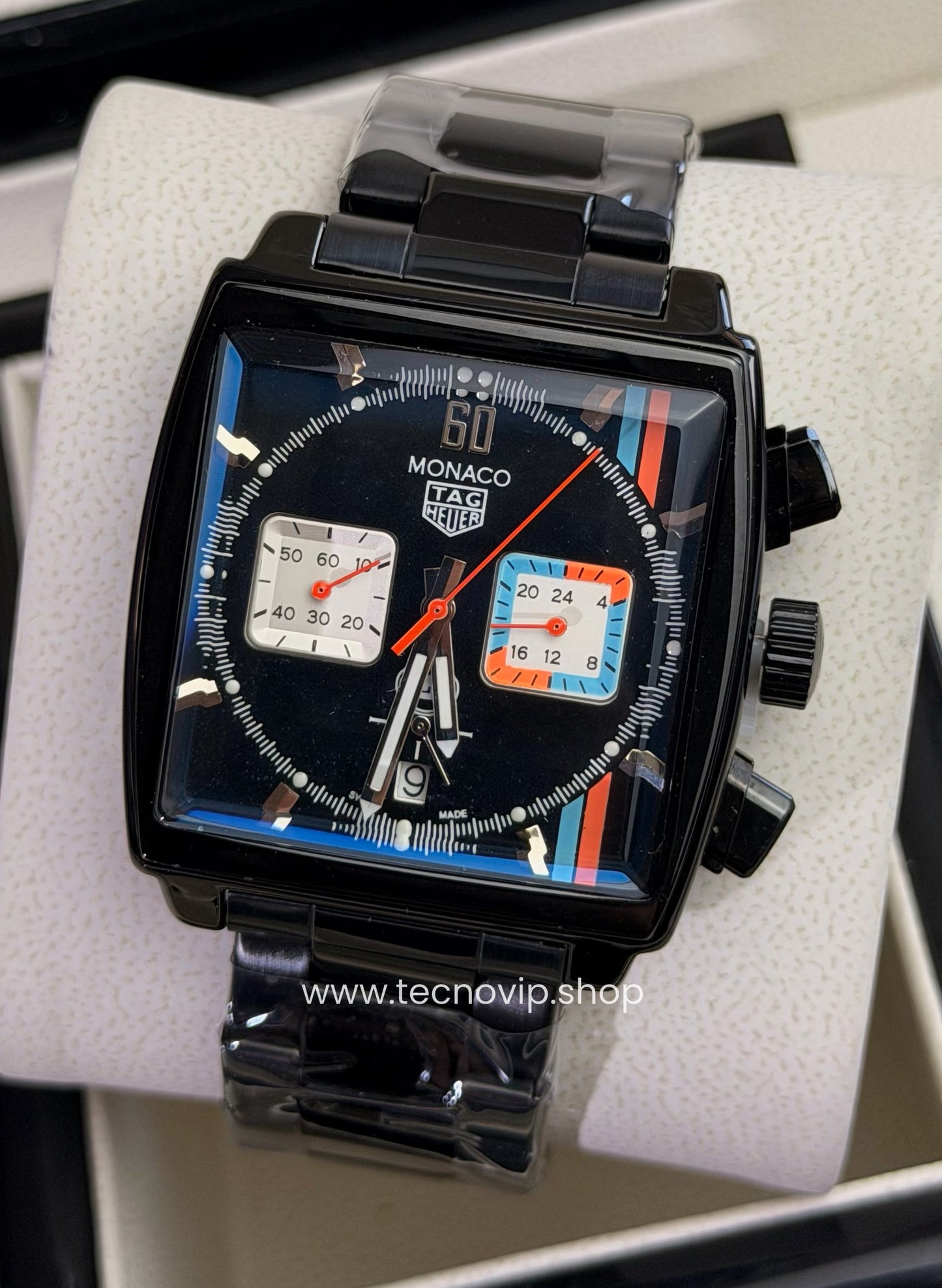 TAG Heuer Monaco Chronograph x Gulf Black