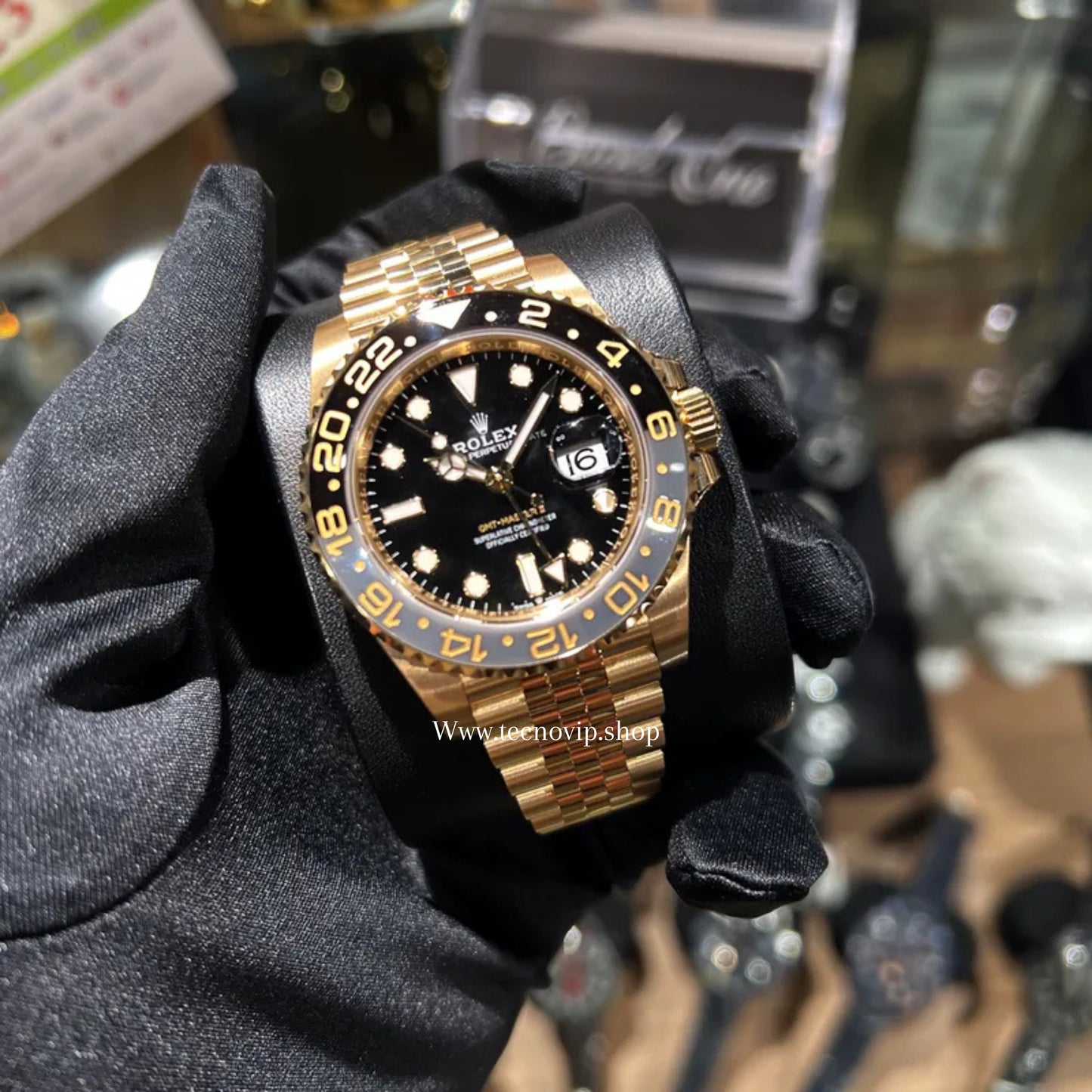 ROLEX GMT-MÁSTER GOLD AND ZOMBIE  FULL SET AAA