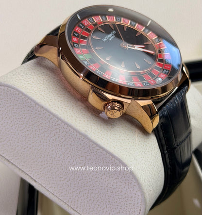 Jacobs and Co Rulete Black and Rose Gold