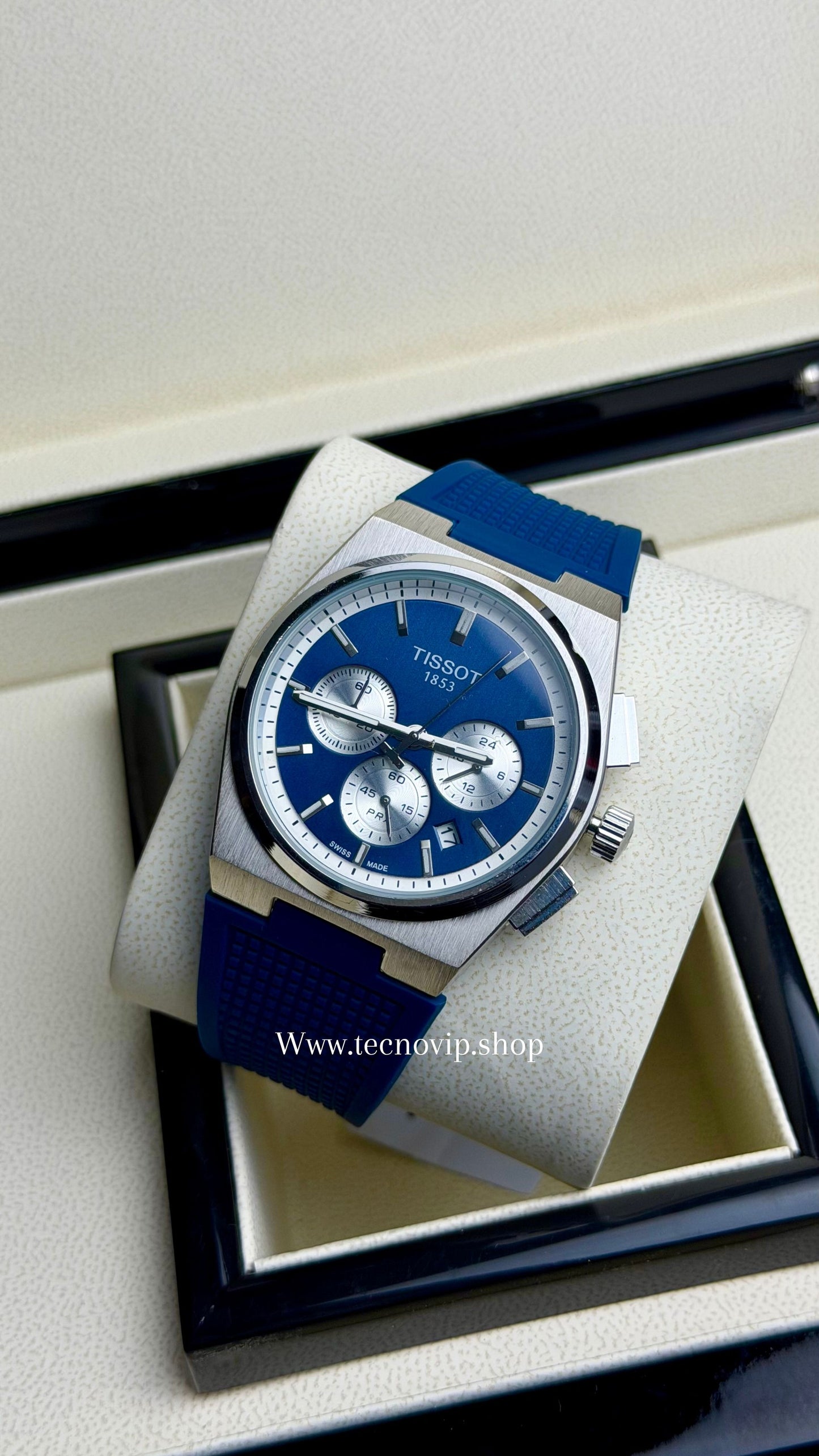TISSOT CRONÓGRAF FLEX BLUE
