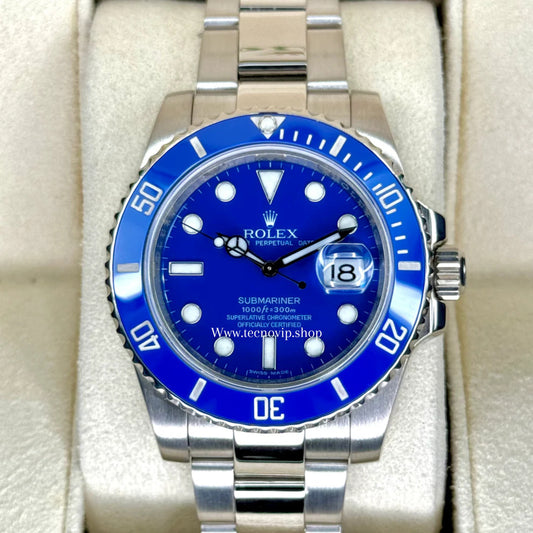 ROLEX SUBMARINER SMURF  FULL SET AAA