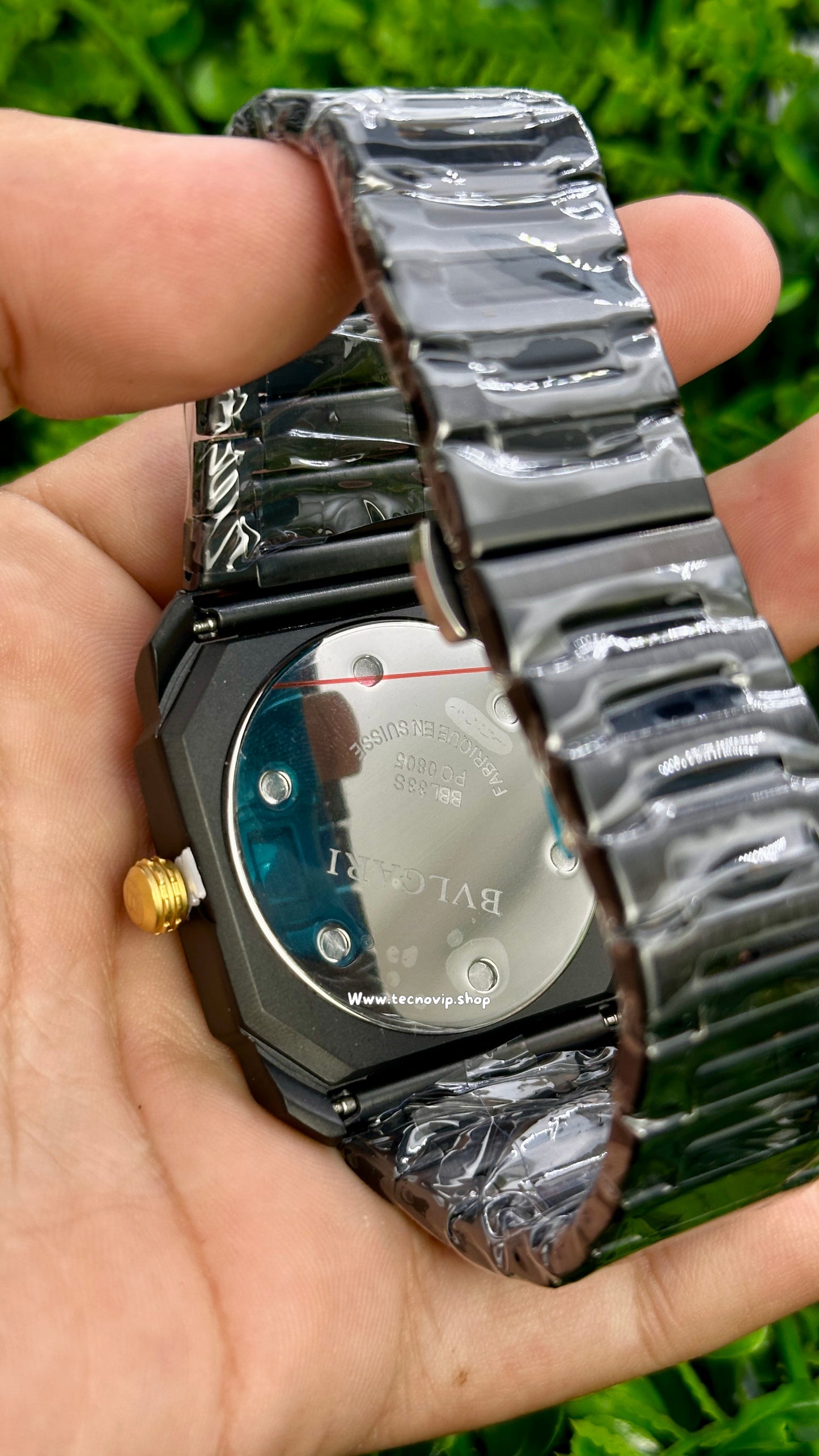 BVLGARI BLACK CRONOGRAF