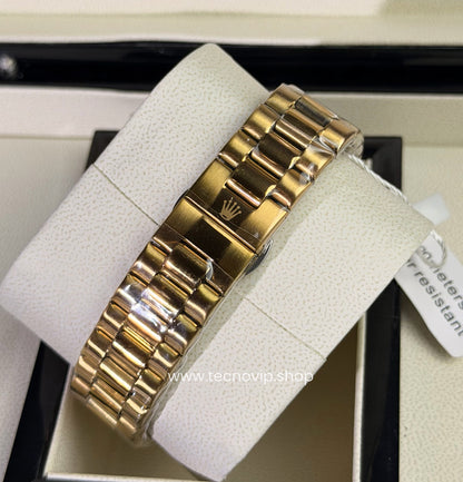 ROLEX DATEJUST GOLD AND GREEN  SEMIAUTOMÁTICO
