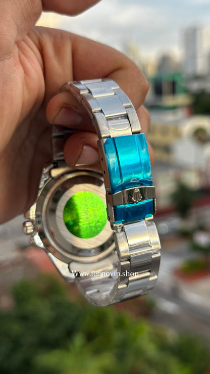 ROLEX DAYTONA SILVER AND BLACK SILVER