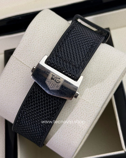TAG Heuer Monaco Cronógrafo Esqueleto Black Black