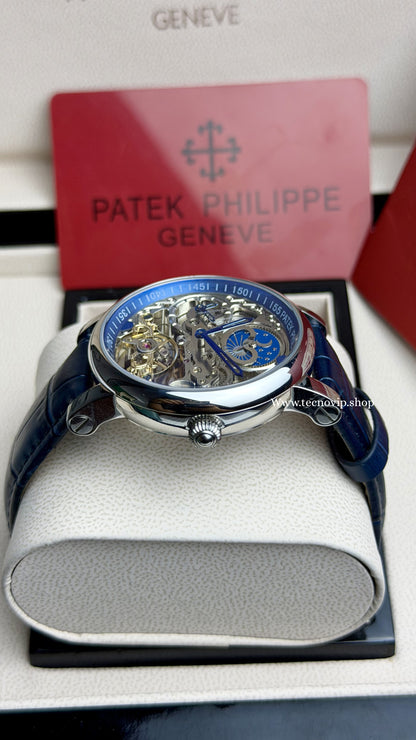 PATEK PHILLIPE SKELETON BLUE  AAA+