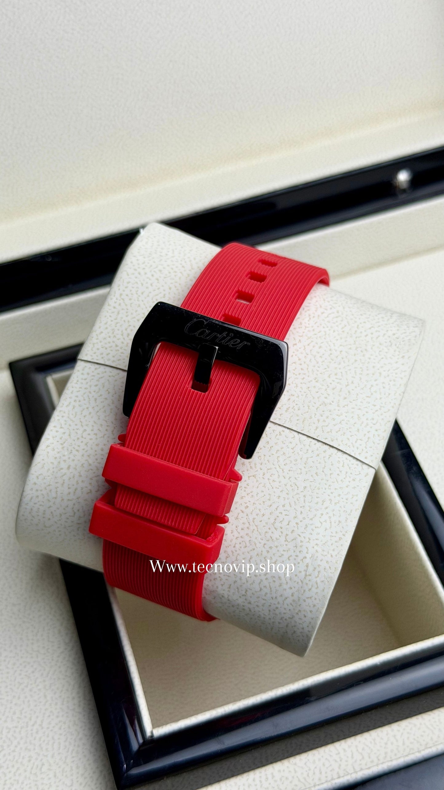 CARTIER SANTOS 100 RED
