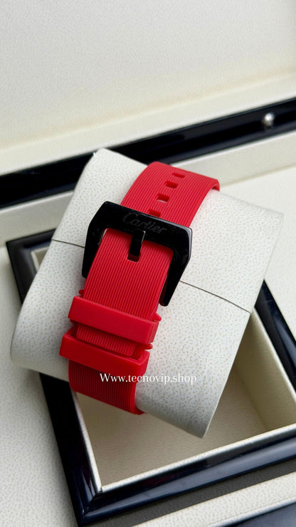 CARTIER SANTOS 100 RED