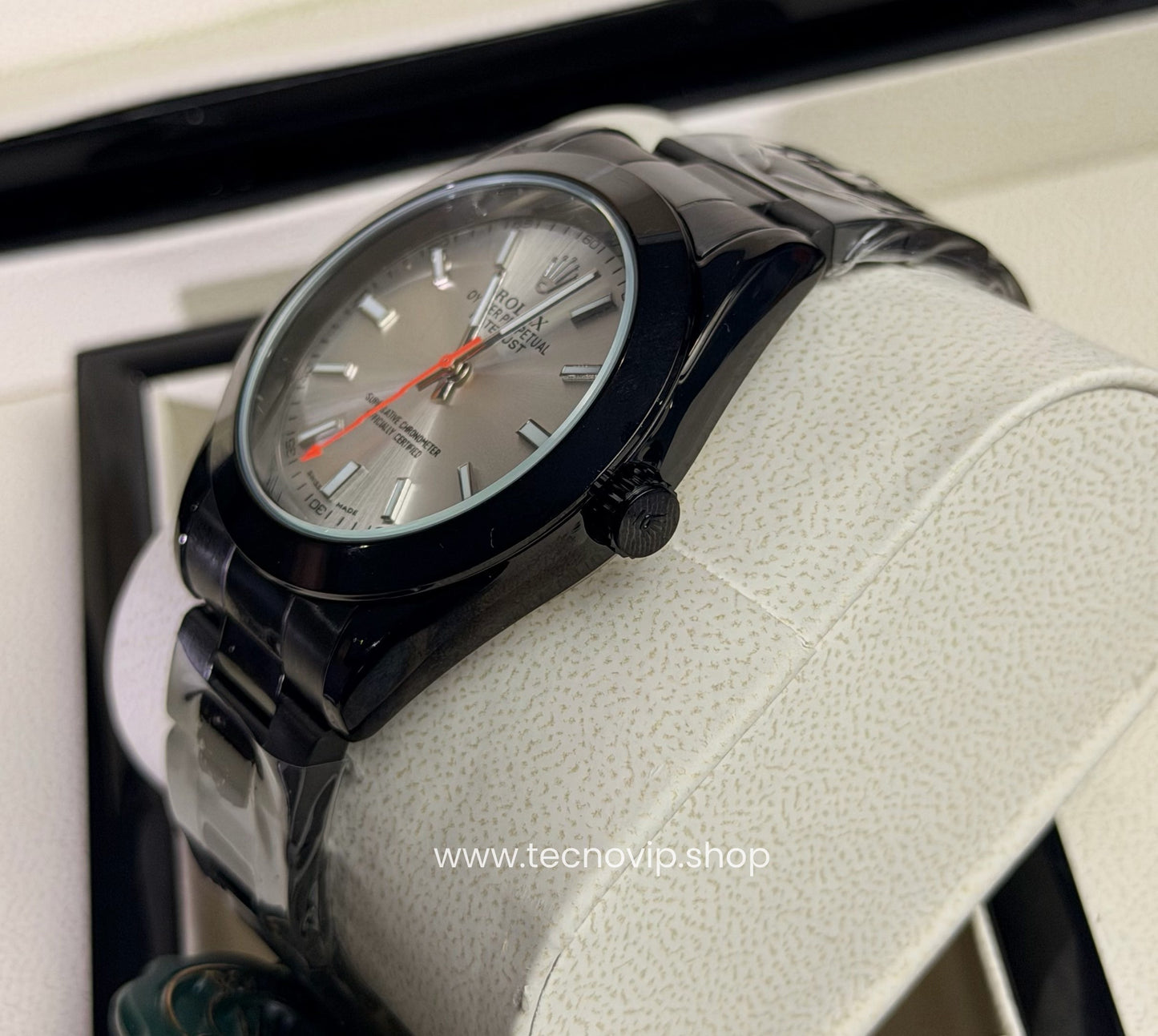 ROLEX MILGAUS BLACK AND WHITE SEMIAUTOMÁTICO