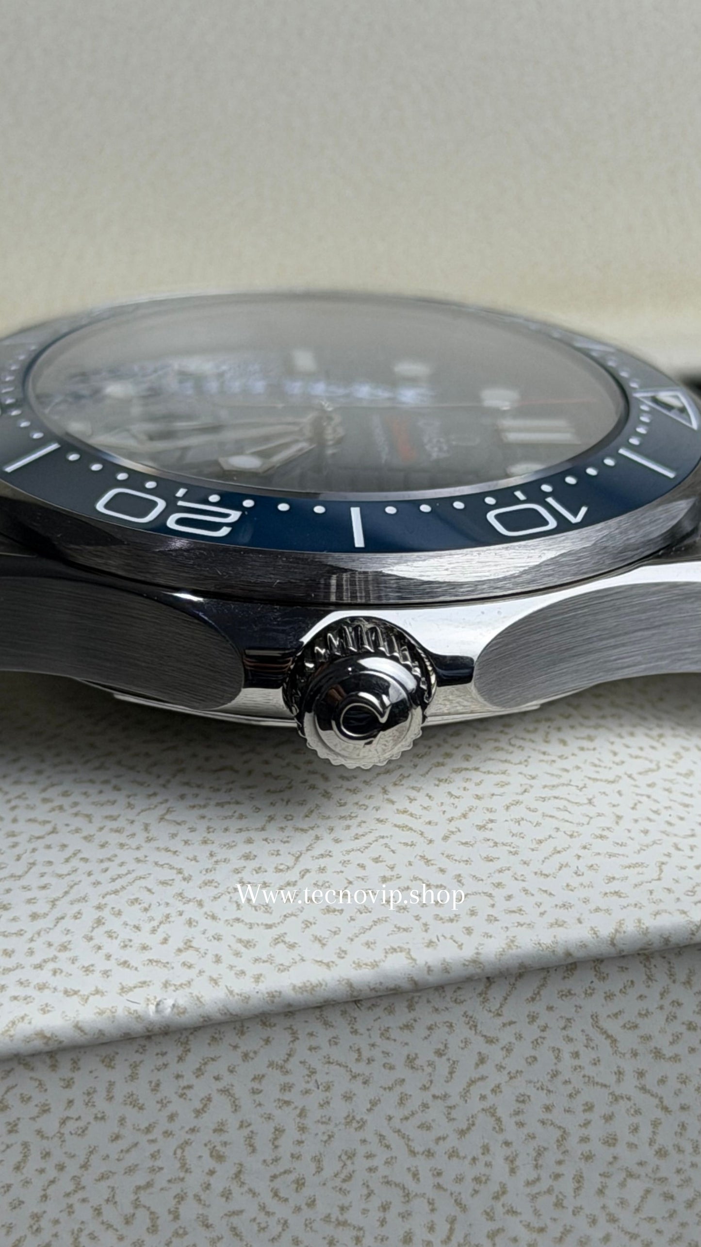OMEGA SEASMASTER SILVER AND BLUE AAA+ (OPCIÓN A FULL SET)