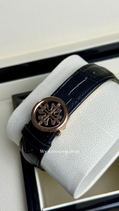 PATEK PHILLIPE TURBILLION MOONDAY BLACK AND GOLD ROSE AAA+ (OPCIÓN A FULL SET)
