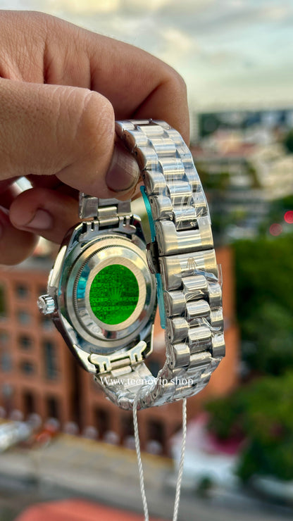 ROLEX SKYDWELLER SILVER AND BLACK SEMIAUTOMÁTICO