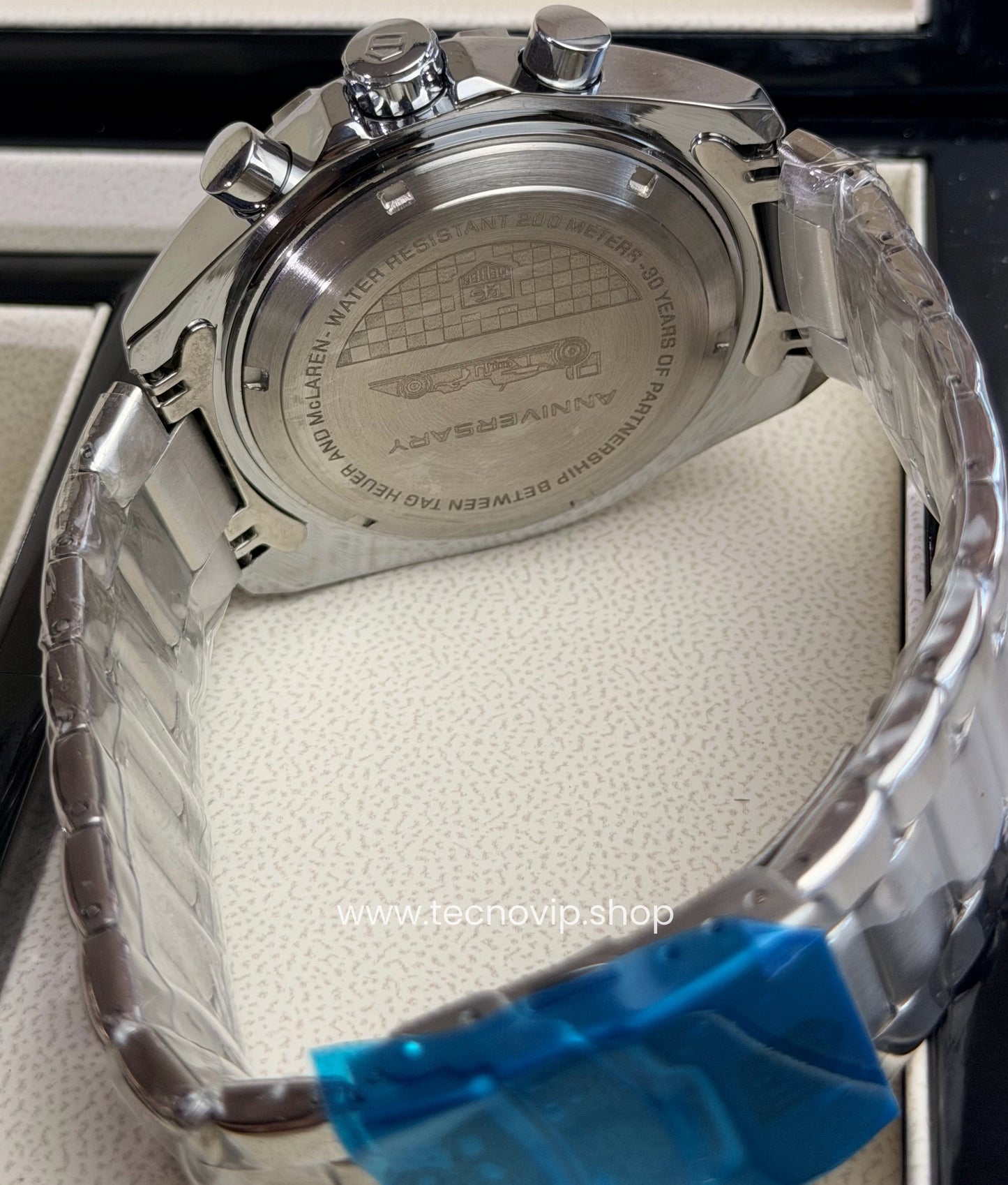 TAG Heuer Formula 1 Chronograph Indy 500 Silver and Black