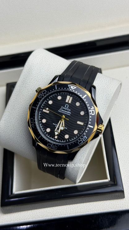 OMEGA SEASMASTER  GOLD BLACK