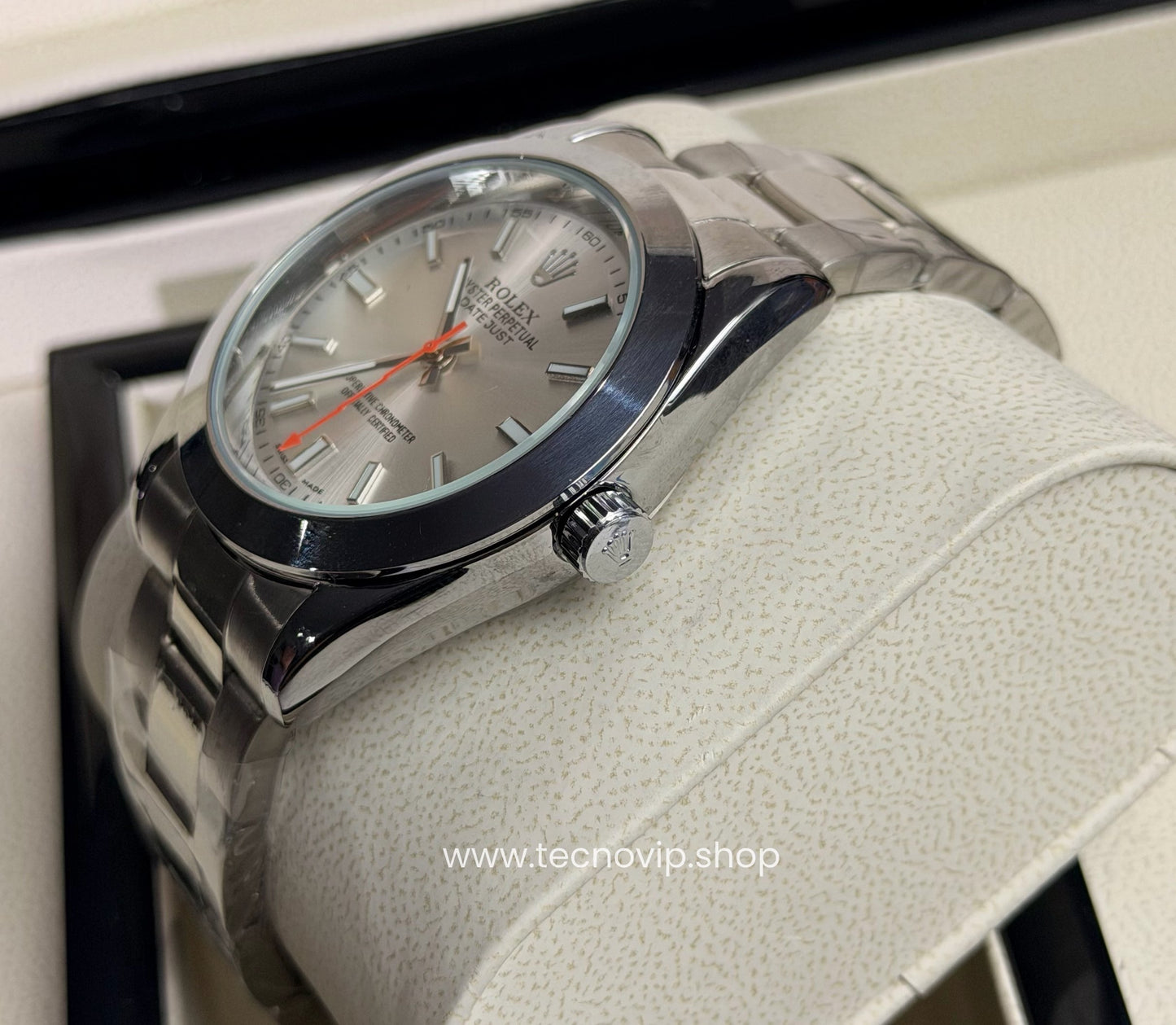 ROLEX MILGAUS SILVER AND WHITE SEMIAUTOMÁTICO