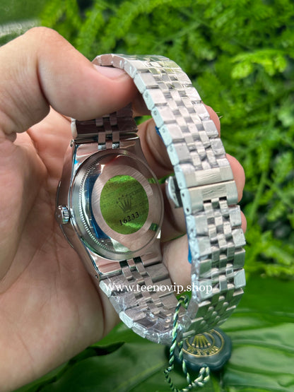 ROLEX LAND DWELLER SILVER AND WHITE SEMIAUTOMÁTICO