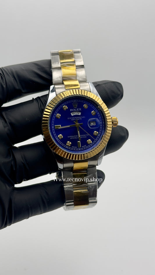 ROLEX DAY DATE BLUE COMBINADO