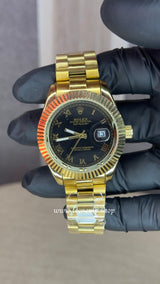 ROLEX PRESIDENCIAL GOLD AND BLACK