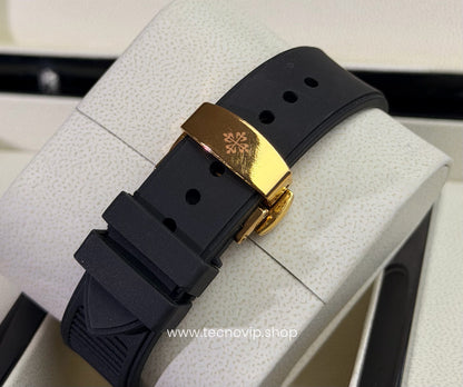 PATEK PHILLIPI CRONOGRAF GOLD SILVER  FLEX