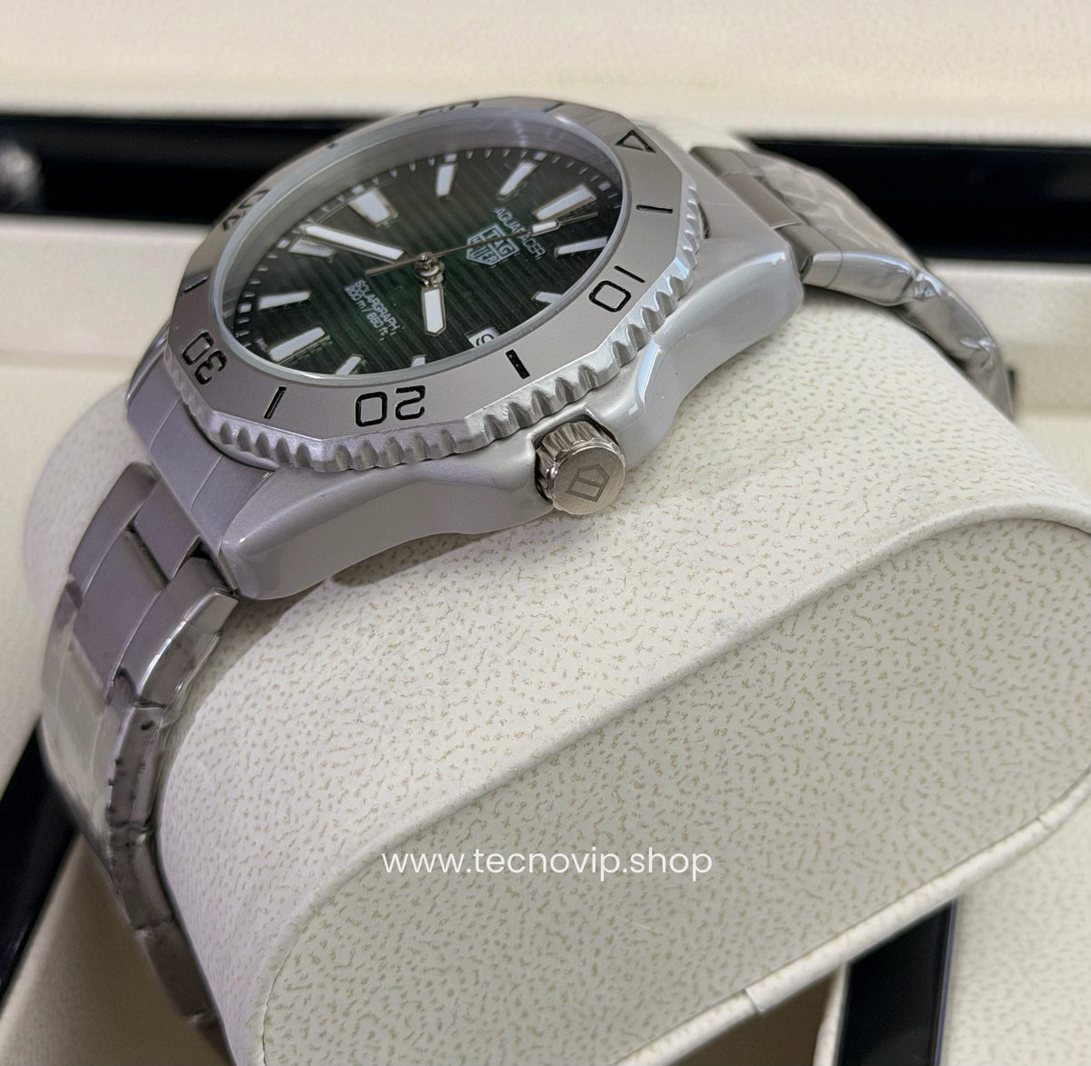 TAG Heuer Aquaracer Professional 200 Titanium Green degraded Semiautomático