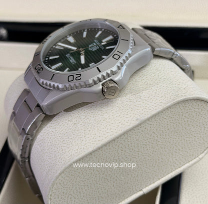 TAG Heuer Aquaracer Professional 200 Titanium Green degraded Semiautomático