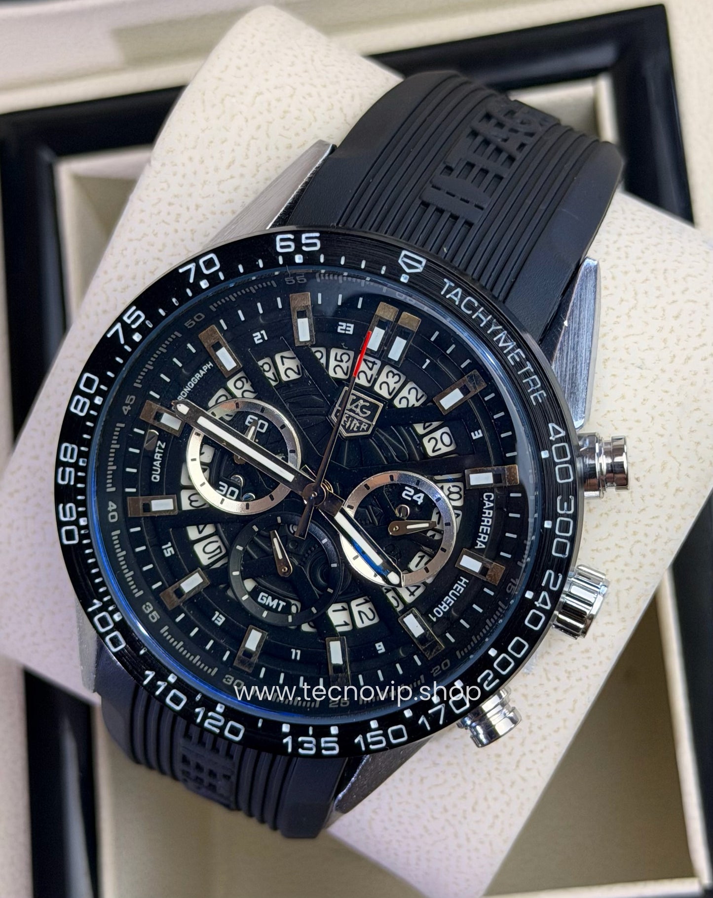 TAG Heuer Carrera Calibre Heuer 01 Chronograph Black Touch Edition