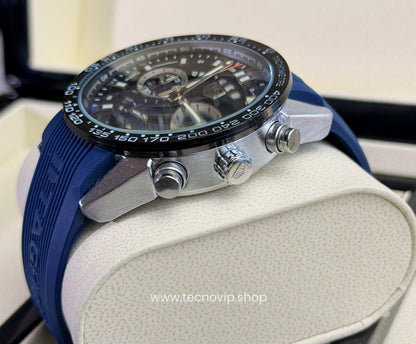 TAG Heuer Carrera Calibre Heuer 01 Chronograph Blue Touch Edition