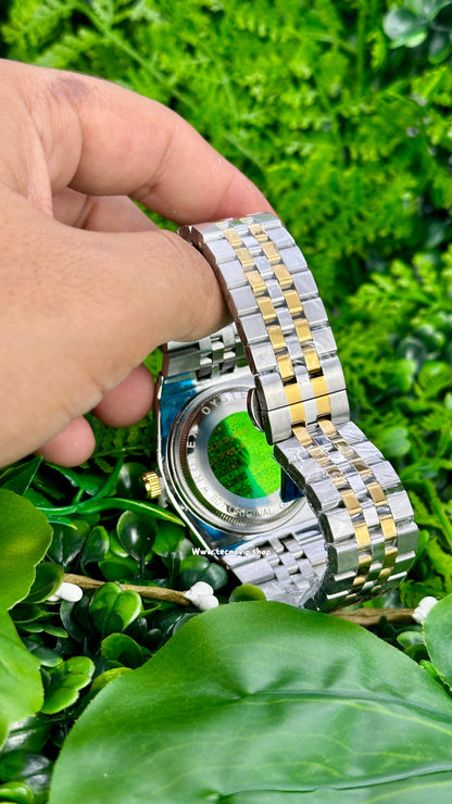 ROLEX LAND DWELLER WHITE COMBINADO