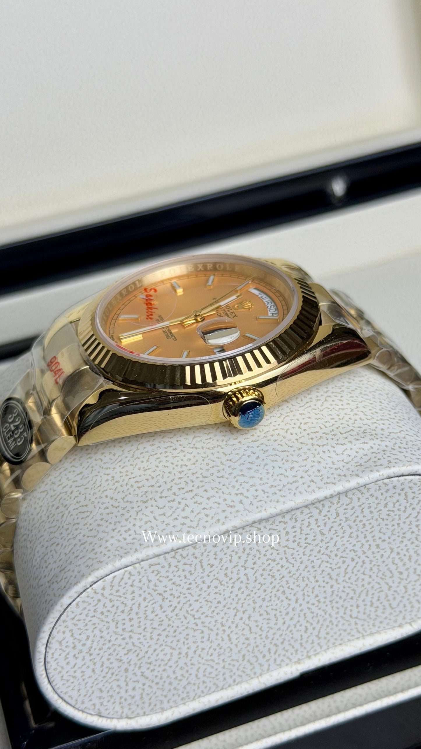 ROLEX DAYDATE GOLD AND GOLD  AAA+ (OPCIÓN A FULL SET)