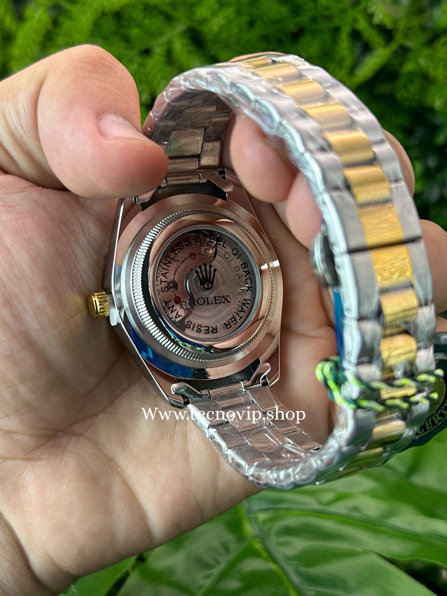 ROLEX DATEJUST GOLD COMBINADO SEMIAUTOMÁTICO