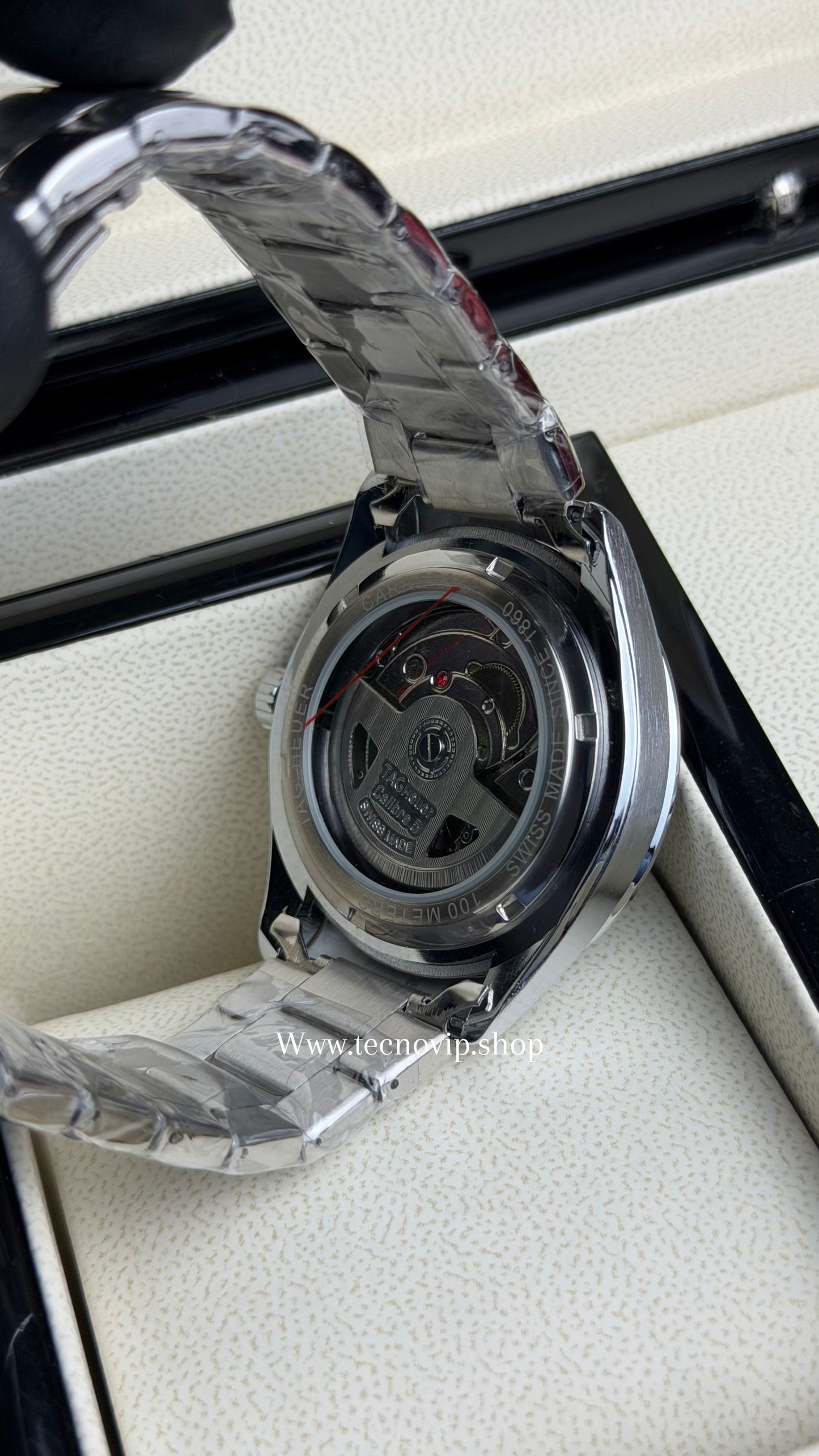 TAG CARRERA DAYDATE BLUE SILVER