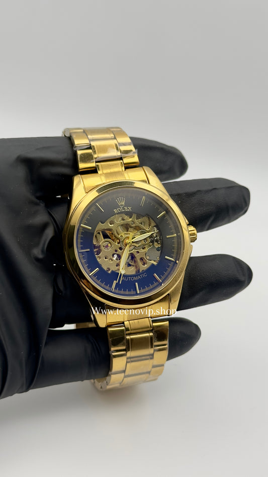 ROLEX SKELETON GOLD AND BLACK(AUTOMATICO)
