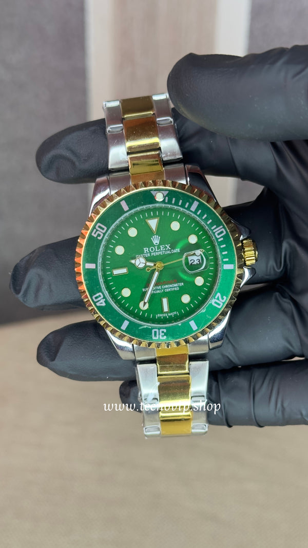 ROLEX SUBMARINER GREEN COMBINADO