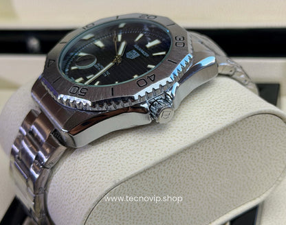 TAG Heuer Aquaracer Professional 200 Date Silver and Black Semiautomático