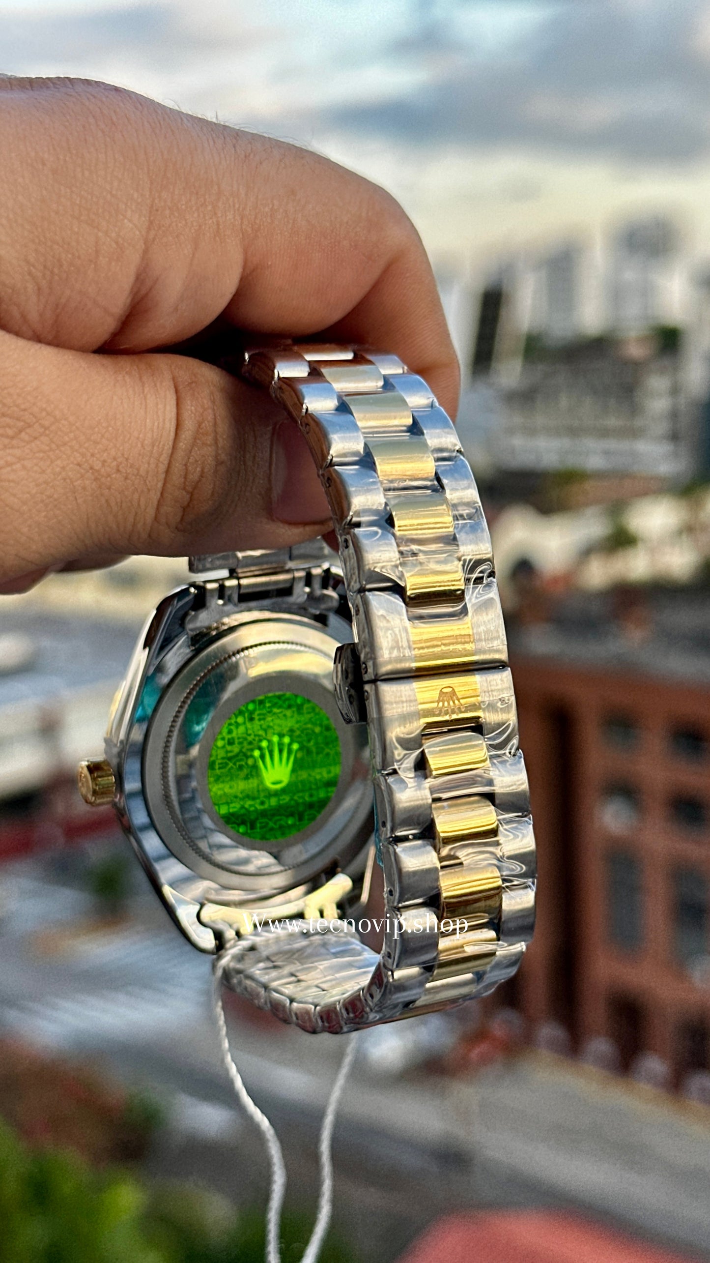 ROLEX SKY DWELLER WHITE COMBINED