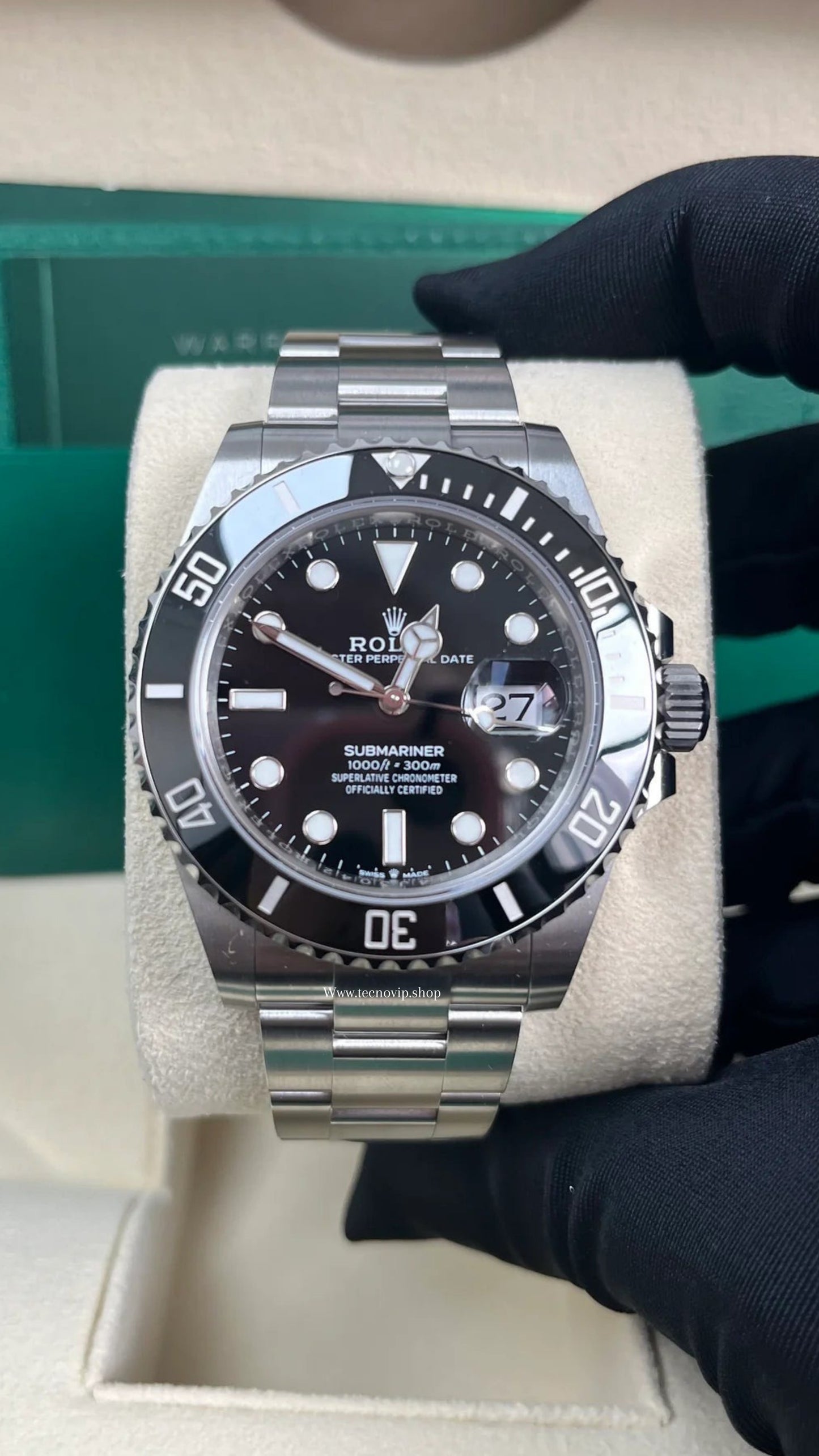 ROLEX SUBMARINER SILVER AND BLACK AAA FULL SET