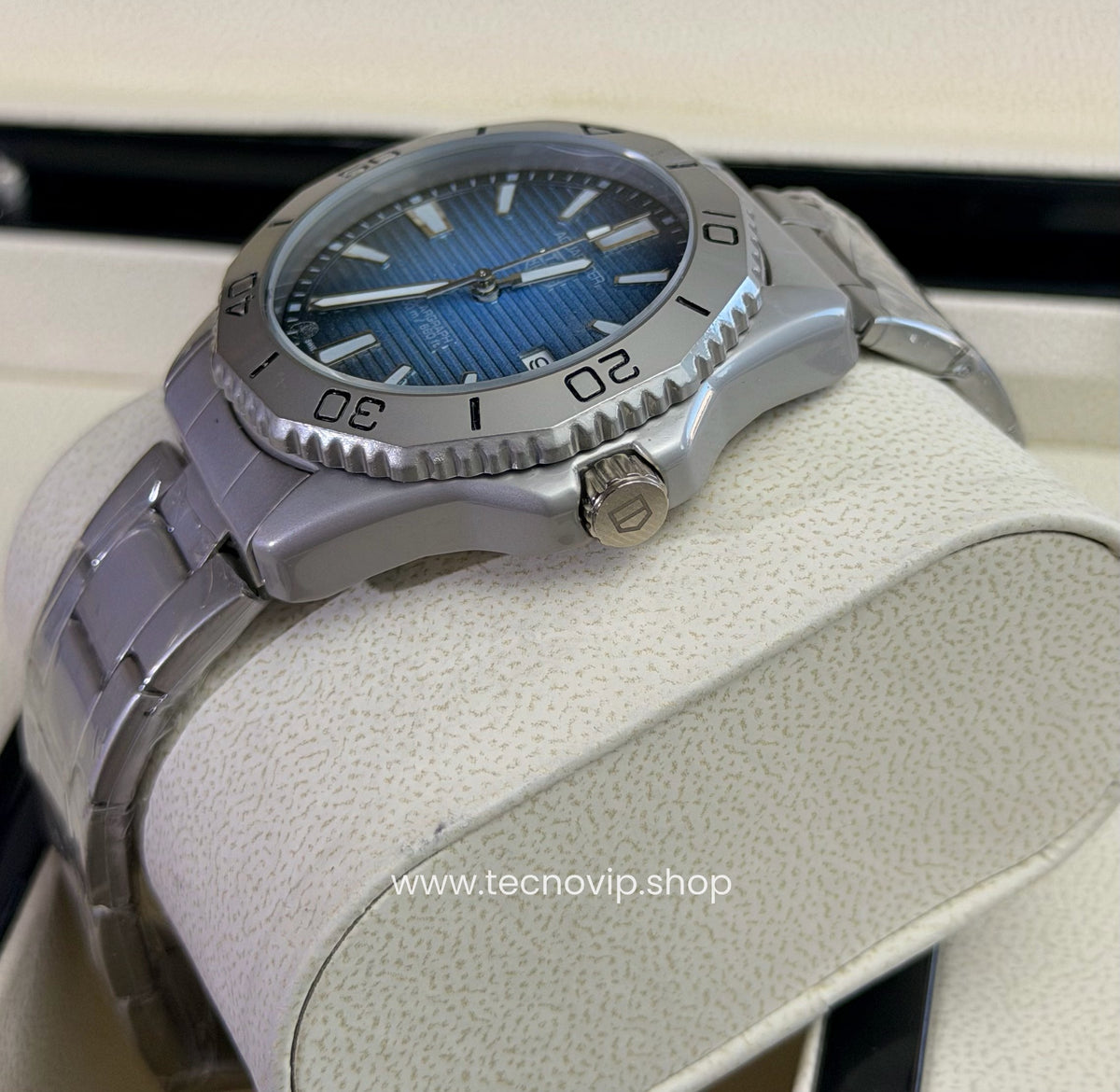 TAG Heuer Aquaracer Professional 200 Titanium SkyBlue degraded Semiautomático