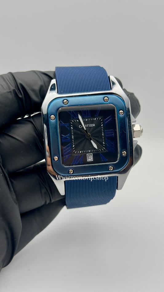 CARTIER SANTOS BLUE