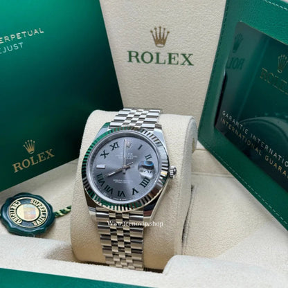 ROLEX DATEJUST WIMBLEDON FULL SET AAA+