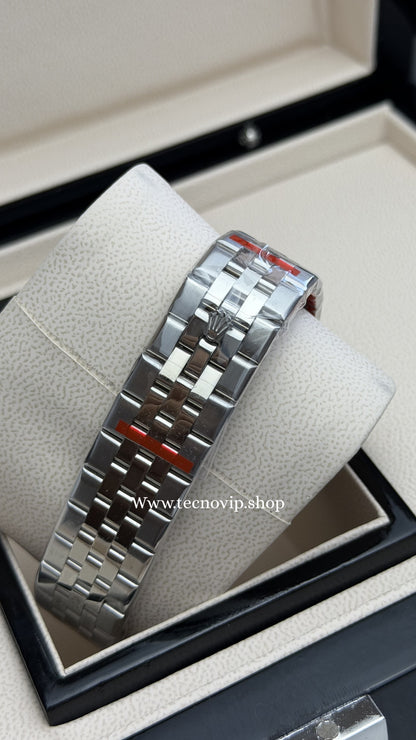 ROLEX LAND DWELLER SILVER AND WHITE  AAA+ (OPCIÓN A FULL SET)