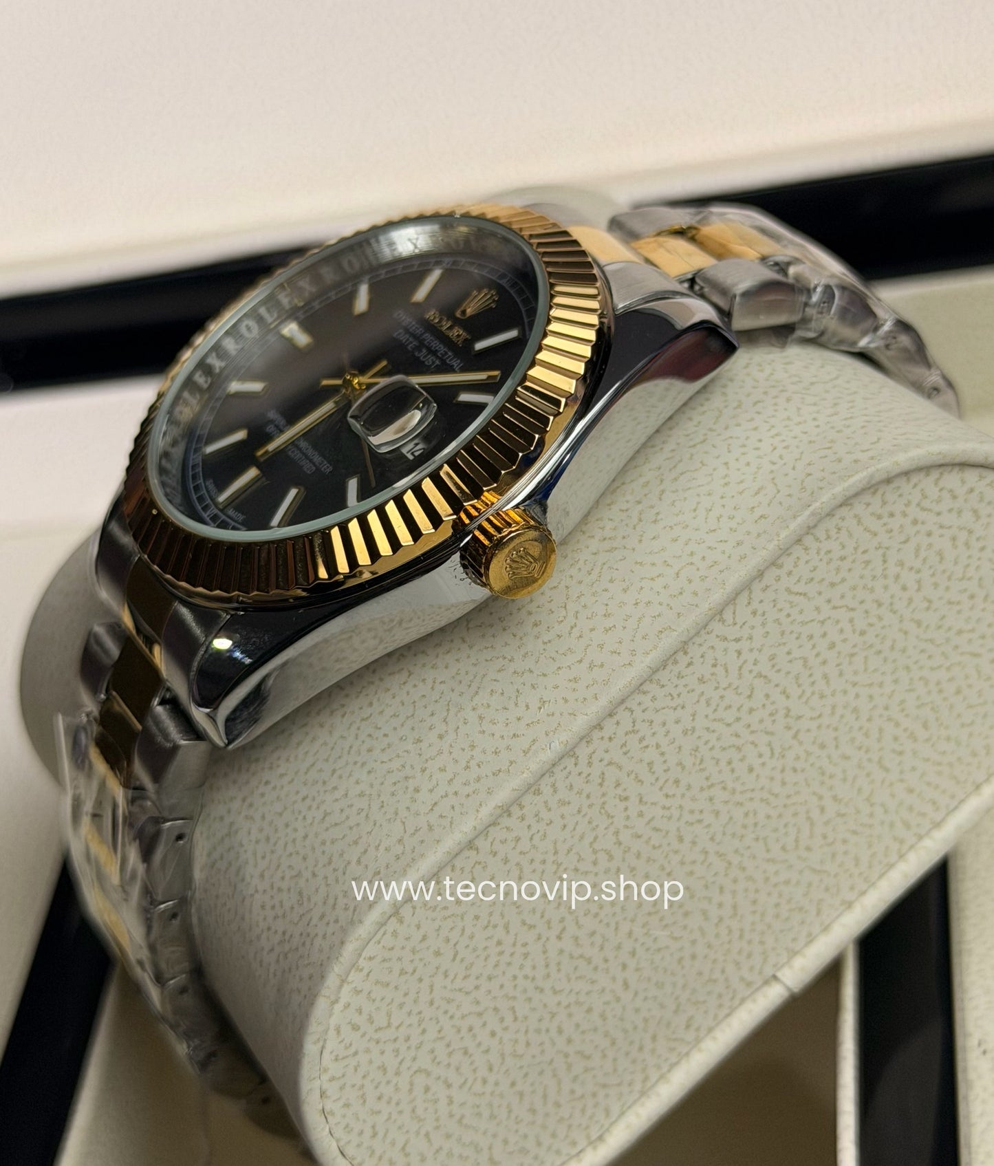 ROLEX DATEJUST BLACK COMBINED SEMIAUTOMÁTICO
