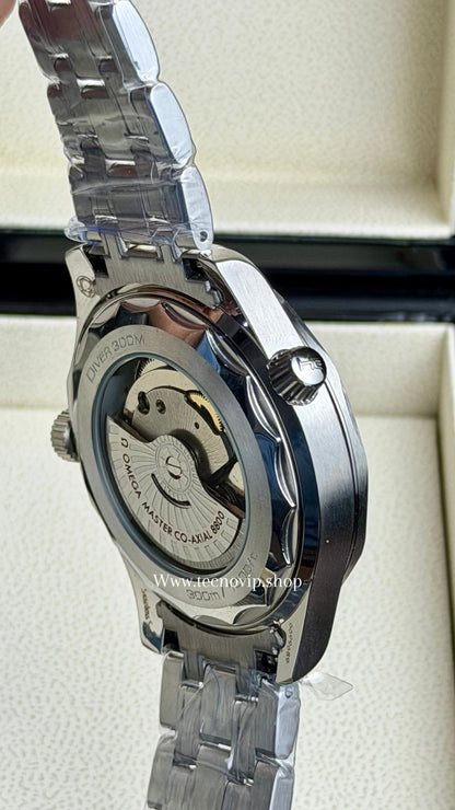 OMEGA SEASMASTER SILVER AND BLUE AAA+ (OPCIÓN A FULL SET)