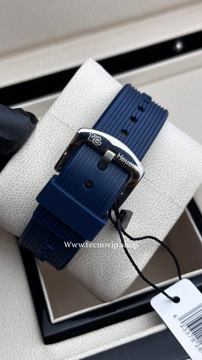 TAG CARRERA BLUE SILICONA