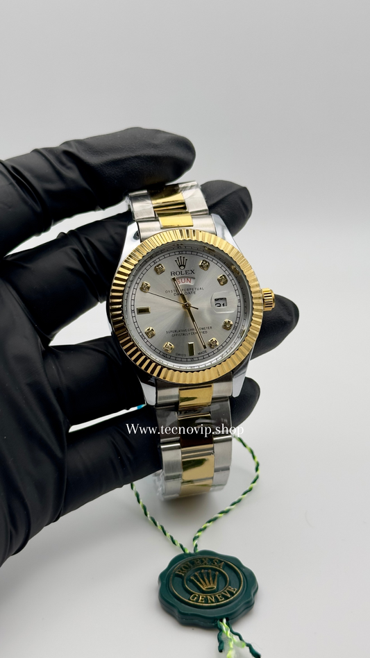 ROLEX DAY DATE WHITE COMBINADO
