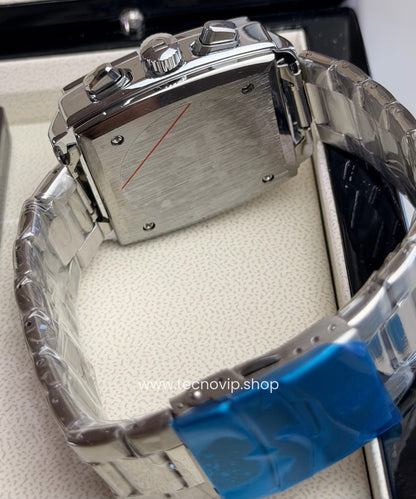 TAG Heuer Monaco Chronograph x Gulf Silver and Blue