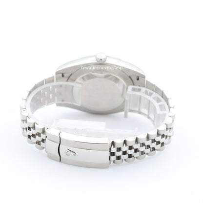 ROLEX DATE JUST SILVER AND BLUE FULL SET AAA+