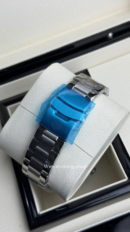 TAG CARRERA DAYDATE BLUE SILVER