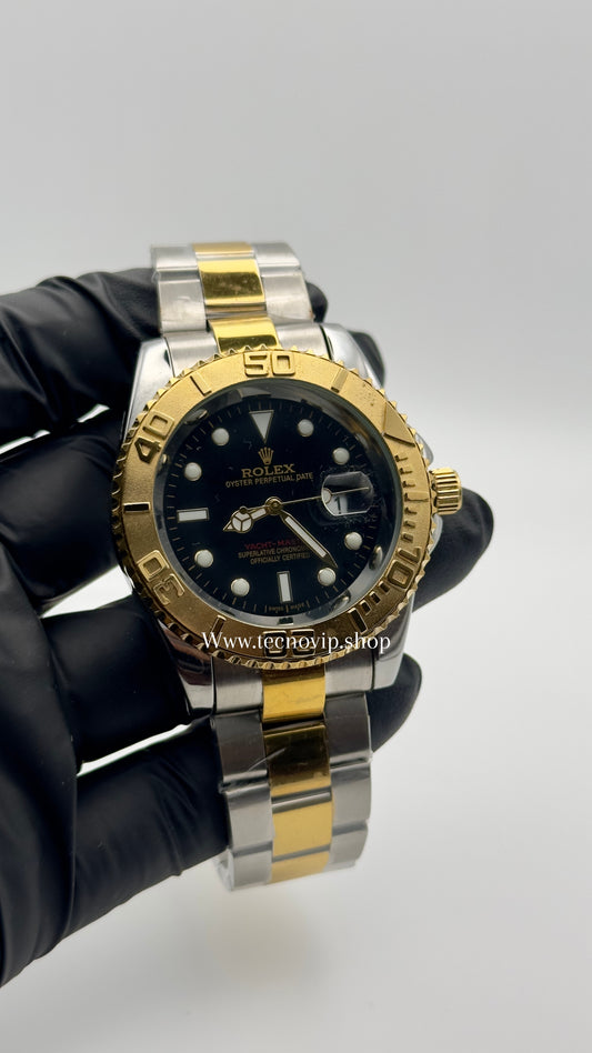 ROLEX YACH-MASTER NEGRO COMBINADO